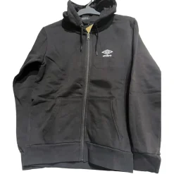 Umbro Oatmeal Oversized Long Sleeve Jacket in Black