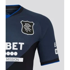 Umbro Rangers Authentic Third Shirt 2025 2026 Adults in Black