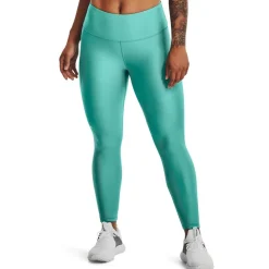 Under Armour Armour Heat Gear Hi Ankle Leggings in Green