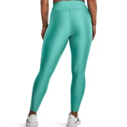 Under Armour Armour Heat Gear Hi Ankle Leggings in Green