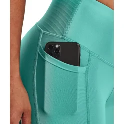 Under Armour Armour Heat Gear Hi Ankle Leggings in Green