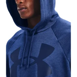 Under Armour Armour Rival Fleece Hoodie in Blue