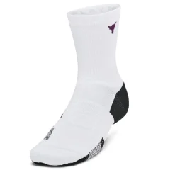 Under Armour Armour Rock Ua Ad Playmaker 1pk Mid Crew Sock Unisex Adults in White