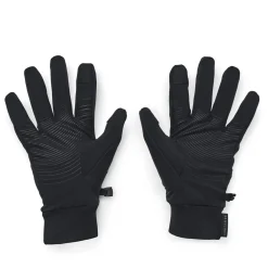 Under Armour Armour Ua Storm Fleece Run Gloves Running Glove Mens in Black