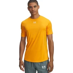 Under Armour Chal Pro Ss Tee in Orange