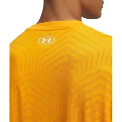Under Armour Chal Pro Ss Tee in Orange
