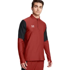 Under Armour Challenger Pro 1/4 Zip Top in Orange