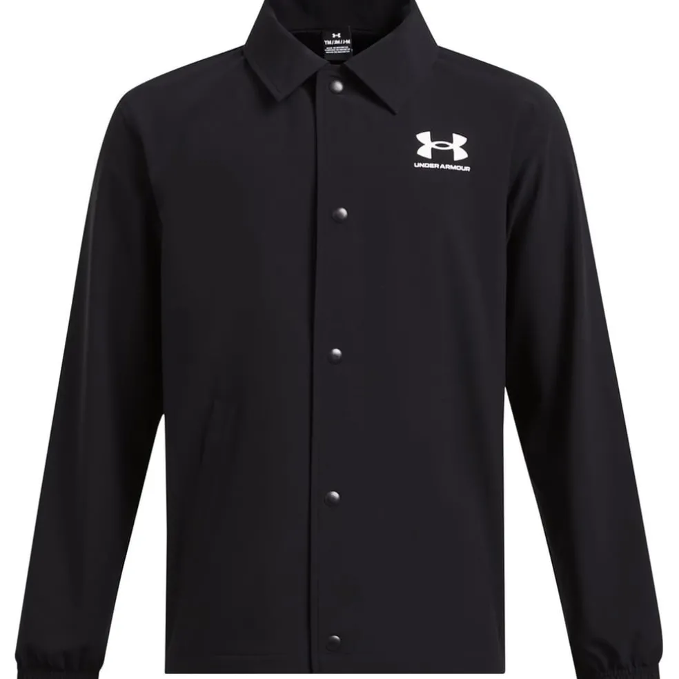 Under Armour Coach Regular Fit Jacket in Black