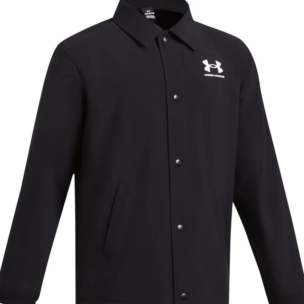 Under Armour Coach Regular Fit Jacket in Black