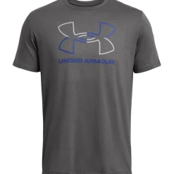 Under Armour Crew Neck Regular Fit Short Sleeve T-Shirt in Grey