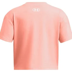 Under Armour Crop Sportstyle Logo ss in Orange