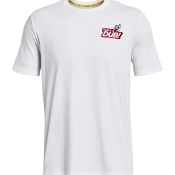 Under Armour Curry Goat Regular Fit Short Sleeve T-Shirt in White