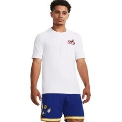 Under Armour Curry Goat Regular Fit Short Sleeve T-Shirt in White