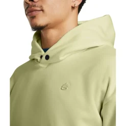 Under Armour Curry Hooded Relaxed Fit Sweatshirt in Green