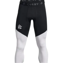 Under Armour Curry Three Quartertight in Black
