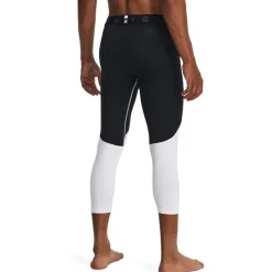 Under Armour Curry Three Quartertight in Black