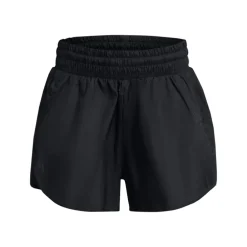 Under Armour Flex Woven 3 Inch Crinkle Shorts in Black