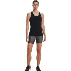 Under Armour HeatGear Racer Tank Top Ladies in Black