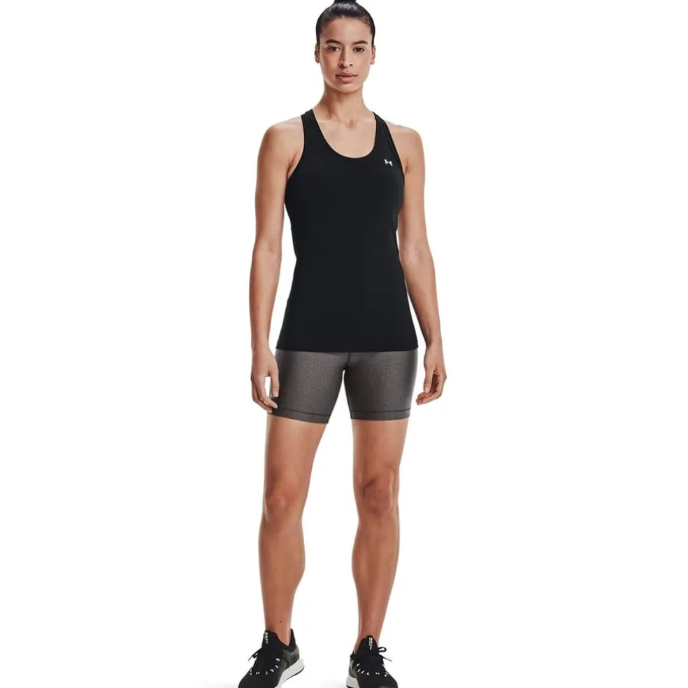 Under Armour HeatGear Racer Tank Top Ladies in Black