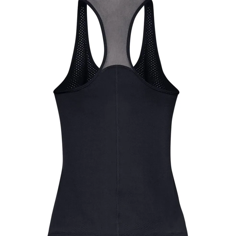 Under Armour HeatGear Racer Tank Top Ladies in Black