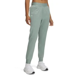Under Armour Hi Rise Woven Athletic Pants in Green