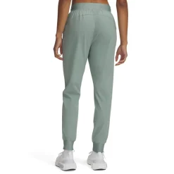 Under Armour Hi Rise Woven Athletic Pants in Green