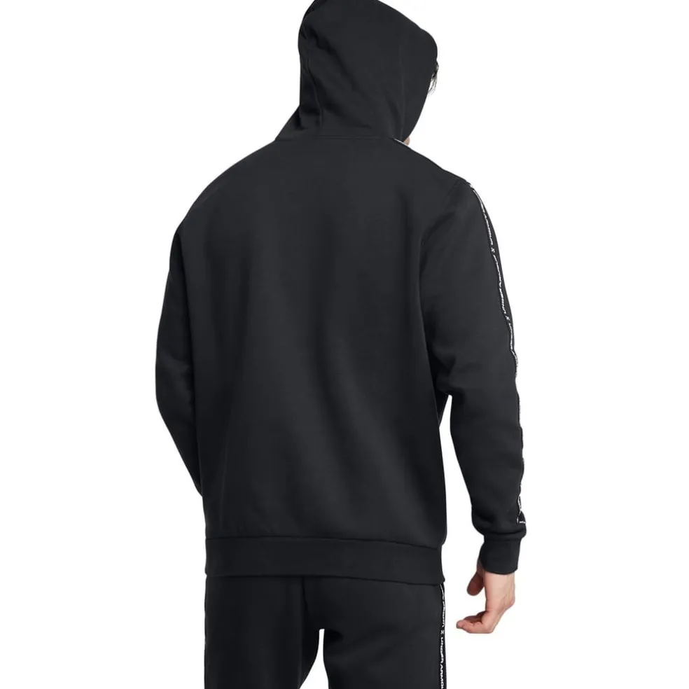 Under Armour Hooded Regular Fit Long Sleeve Sweatshirt in Black