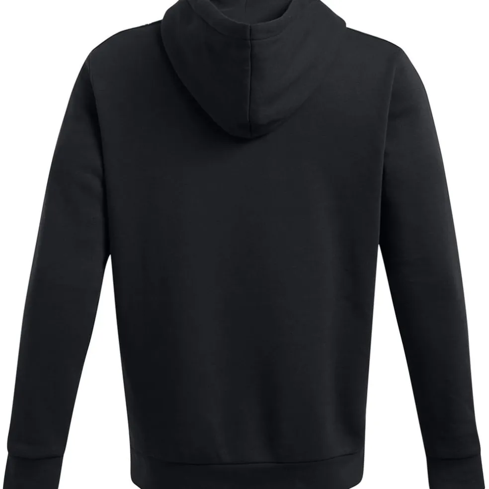 Under Armour Hooded Regular Fit Long Sleeve Sweatshirt in Black