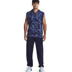 Under Armour Hooded Ruched Relaxed Fit Sweater in Blue