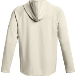 Under Armour Hooded Track Long Jacket in White