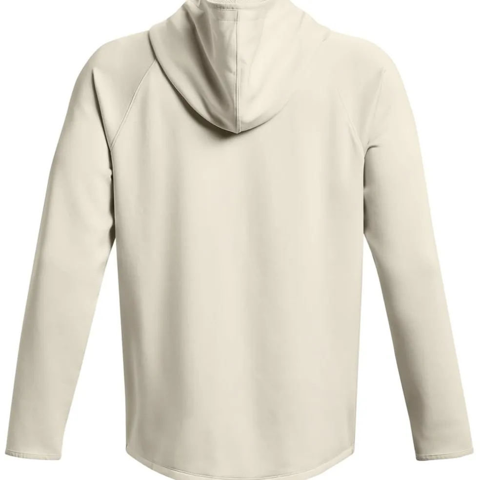 Under Armour Hooded Track Long Jacket in White