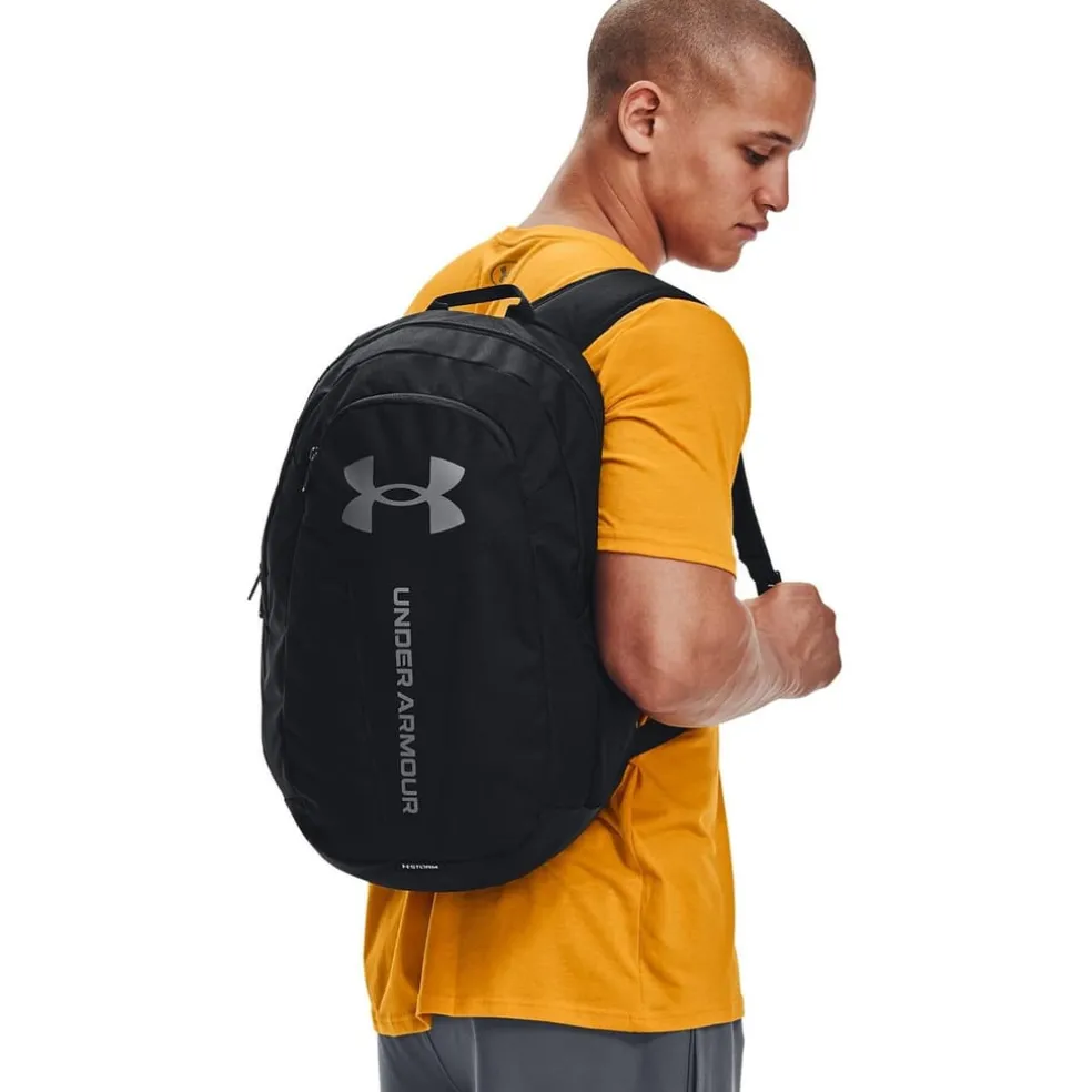 Under Armour Hustle Lite Backpack in Black