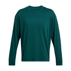 Under Armour Hw Tonal Wordmark Long Sleeve T-Shirt in Blue