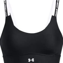 Under Armour Inf Mid 2 Rib Bra in Black