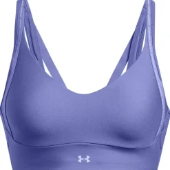 Under Armour Infin Strap Slim Fit Bra in White