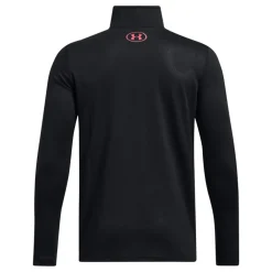 Under Armour Juniors Tech 1/4 Zip Top in Black