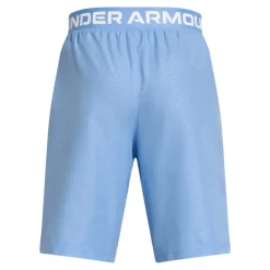 Under Armour Juniors Woven Halfback Emboss Shorts in Blue