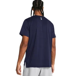 Under Armour Launch Crew Neck Regular Fit Athletic Top in Blue