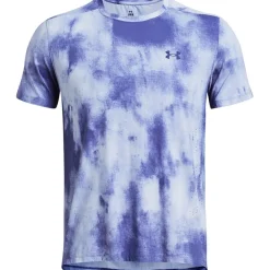 Under Armour Launch Elite Crew Neck Regular Fit T-Shirt in Purple