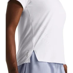 Under Armour Launch Elite Crew Neck Relaxed Fit T-Shirt in White