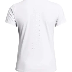 Under Armour Launch Elite Crew Neck Relaxed Fit T-Shirt in White