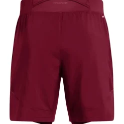 Under Armour Launch Pro 2n1 7 Shorts in Red