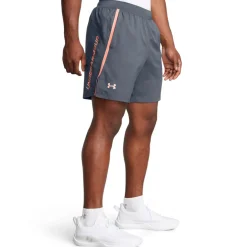 Under Armour Launch Texture Shorts in Grey
