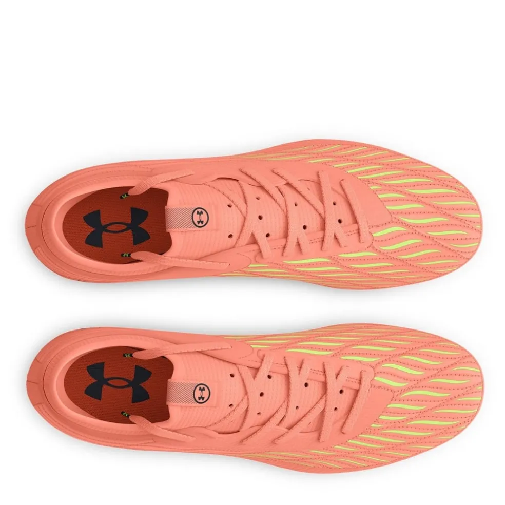 Under Armour Magnetico Elite 4 Firm Ground Football Boots in Orange