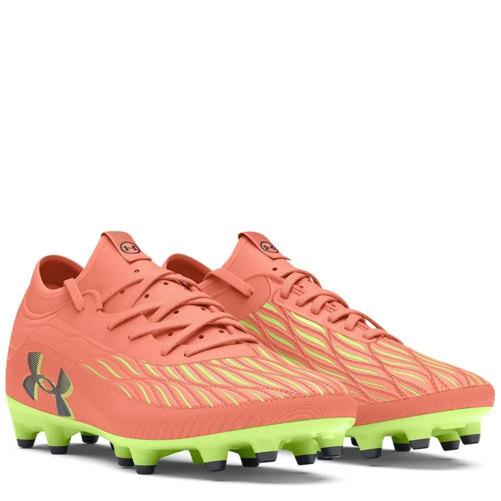 Under Armour Magnetico Elite 4 Firm Ground Football Boots in Orange