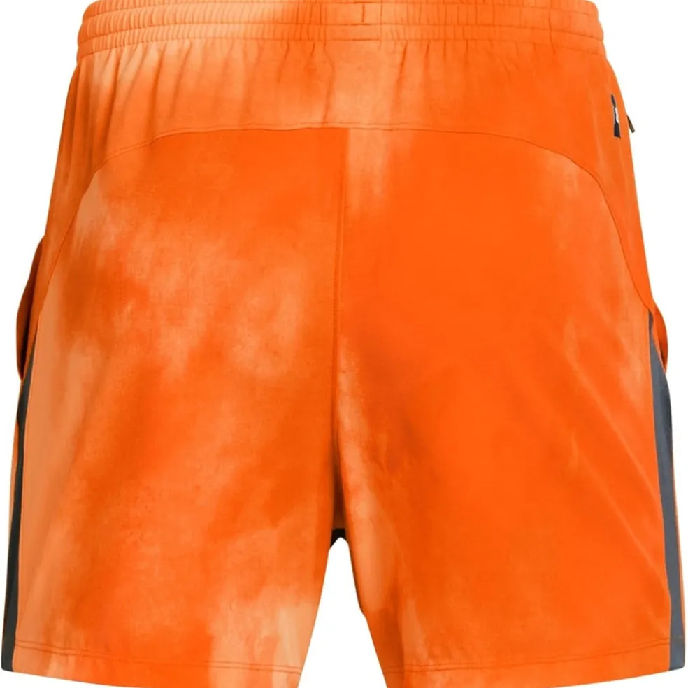 Under Armour Mens Armour Pjt Rock Ultimate 5 Pt Sts Gym Shorts in Orange