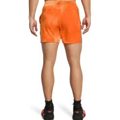 Under Armour Mens Armour Pjt Rock Ultimate 5 Pt Sts Gym Shorts in Orange