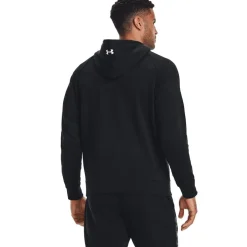 Under Armour Mens Armour Ua Pjt Rock Rival Fleece Hoody Hoody in Black