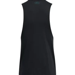 Under Armour Mens Armour Ua Pjt Rck Bsr Payoff Tank Gym Top in Black