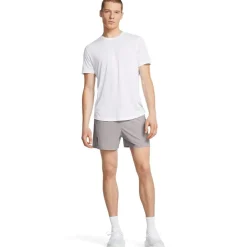 Under Armour Mens Armour Ua Run Anywhere Shorts Running Shorts in Grey